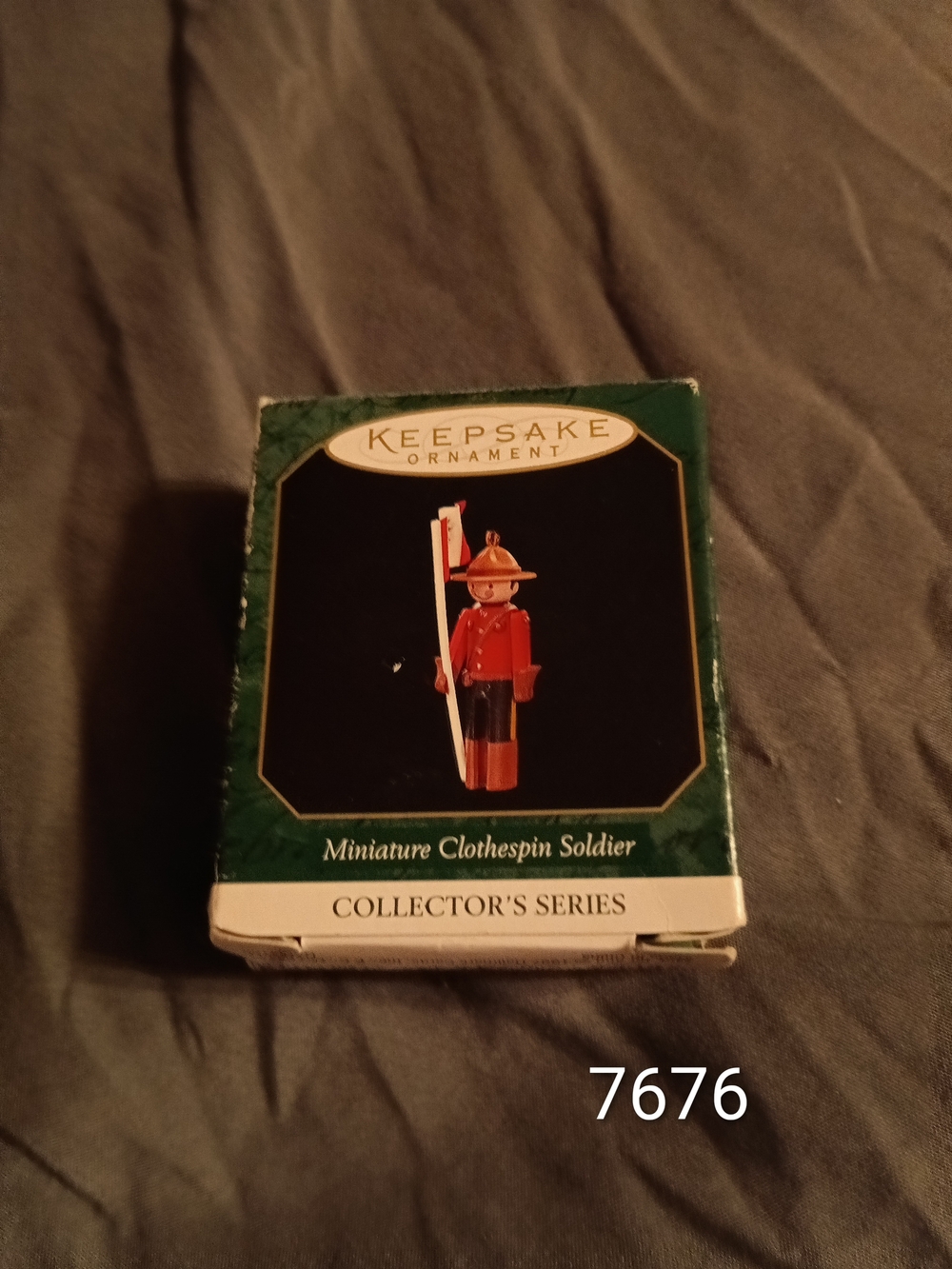 Hallmark Keepsake Miniature Clothespin Soldier